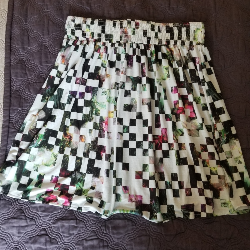 Lane Bryan Pixel Skirt